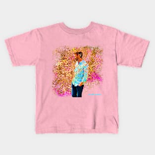 Crash Cadet Flowers Kids T-Shirt